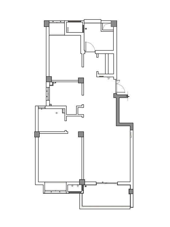 以爱为名，极简北欧风打造94㎡温馨小屋，狭长户型也有春天